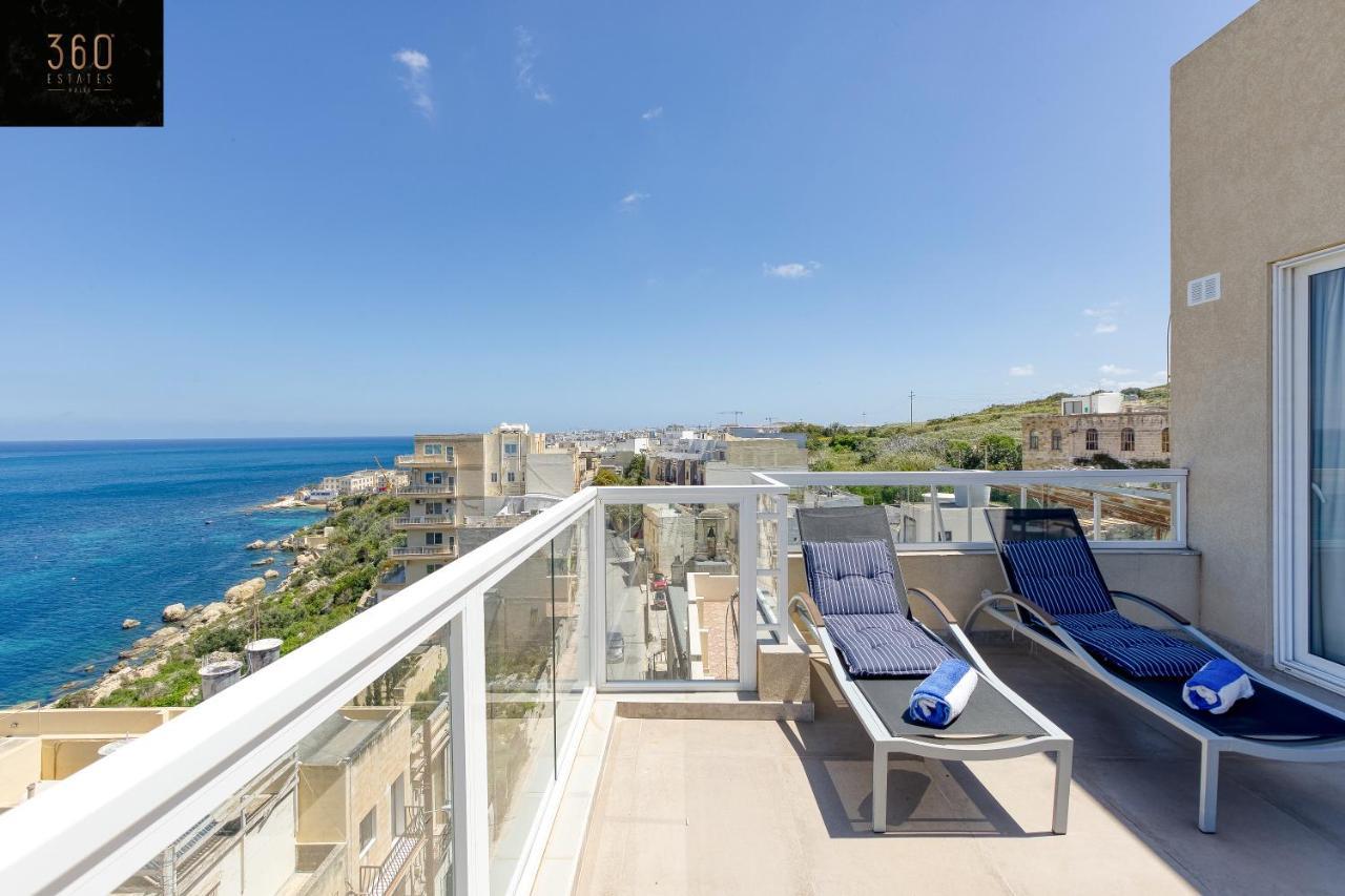 Lux Sea Front Penthouse With Breathtaking Views In St Pauls By 360 Estates Apartment St. Paul's Bay Exterior foto
