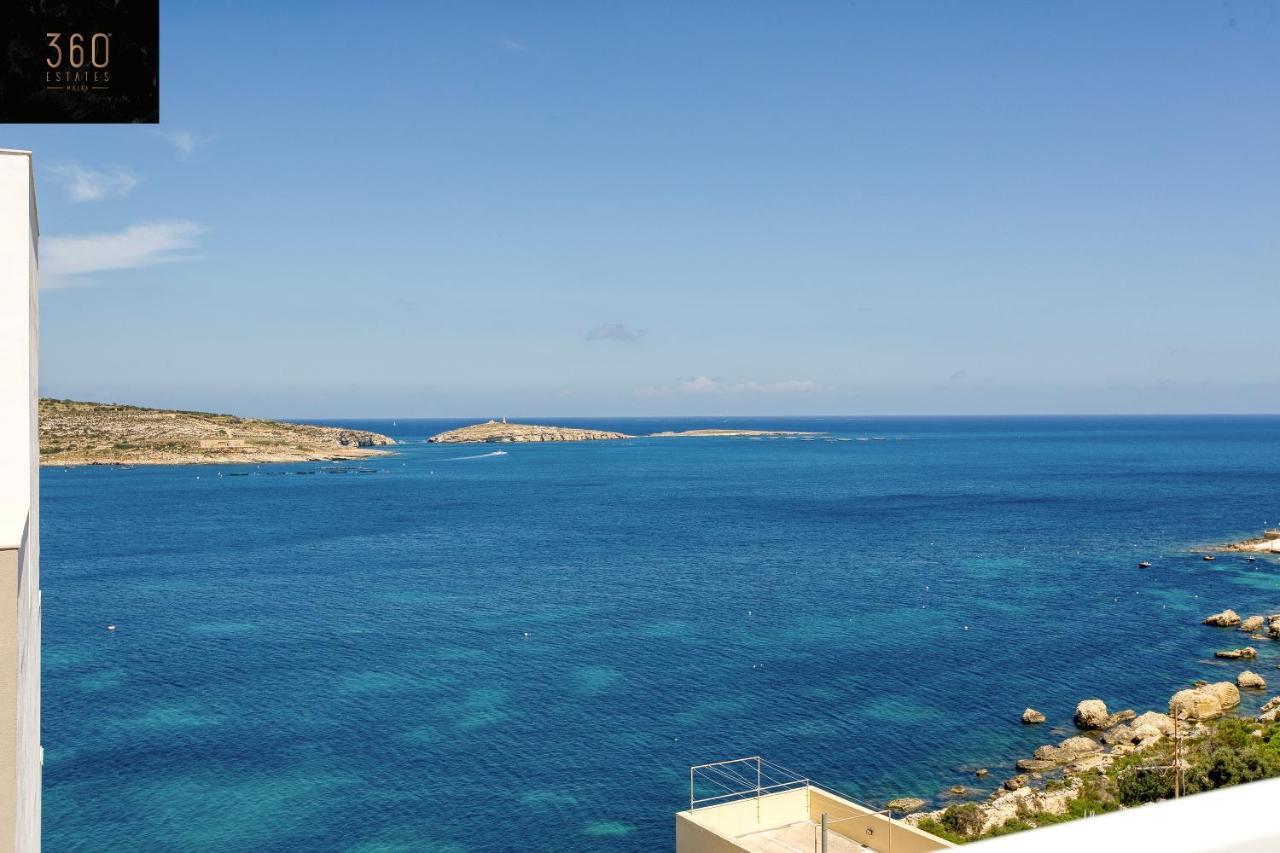 Lux Sea Front Penthouse With Breathtaking Views In St Pauls By 360 Estates Apartment St. Paul's Bay Exterior foto